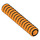 LEGO Orange Corrugated Hose 4 cm (5 Studs) (23006 / 42814)