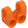 LEGO Orange Cross Block 2 x 2 Split (Axle / Twin Pin) (41678)