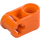 LEGO Orange Cross Block 90° 1 x 2 (Axle/Pin) (6536 / 40146)