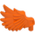 LEGO Orange Feathered Wing (11100)