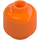 LEGO Orange Minifigure Head (Safety Stud) (3626 / 88475)