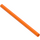 LEGO Orange Plastic Hose 5.6 cm (7 Studs) (60166 / 100745)