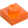 LEGO Orange Plate 1 x 1 (3024 / 30008)