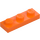 LEGO Orange Plate 1 x 3 (3623)