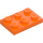 LEGO Orange Plate 2 x 3 (3021)