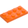 LEGO Orange Plate 2 x 4 (3020)