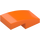 LEGO Orange Slope 1 x 2 Curved (3593 / 11477)