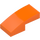 LEGO Orange Slope 1 x 2 Curved (3593 / 11477)