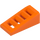 LEGO Orange Slope 1 x 2 x 0.7 (18°) with Grille (61409)