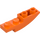 LEGO Orange Slope 1 x 4 Curved Inverted (13547)