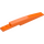 LEGO Orange Slope 1 x 8 Curved with Plate 1 x 2 (13731 / 85970)