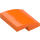 LEGO Orange Slope 2 x 2 Curved (15068)