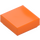 LEGO Orange Tile 1 x 1 with Groove (3070 / 30039)