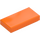 LEGO Orange Tile 1 x 2 with Groove (3069 / 30070)