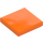 LEGO Orange Tile 2 x 2 with Groove (3068 / 88409)