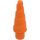 LEGO Orange Unicorn Horn with Spiral (34078 / 89522)