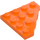 LEGO Orange Wedge Plate 4 x 4 Corner (30503)