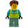 LEGO Paramedic with Reddish Brown Hair Minifigure