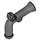 LEGO Pearl Dark Gray Flintlock Pistol Gun (2562 / 77024)