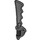 LEGO Pearl Dark Gray Jagged Sword (23984)