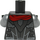 LEGO Pearl Dark Gray Thor Minifig Torso (973 / 76382)