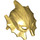 LEGO Pearl Gold Atlantean Helmet with Fish Fins (33863)