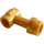 LEGO Pearl Gold Bar 1 with Top Stud and Two Side Studs (92690)