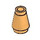 LEGO Pearl Gold Cone 1 x 1 with Top Groove (28701 / 59900)