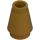 LEGO Pearl Gold Cone 1 x 1 with Top Groove (28701 / 59900)