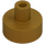 LEGO Pearl Gold Tile 1 x 1 Round with Hollow Bar (20482 / 31561)