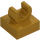 LEGO Pearl Gold Tile 1 x 1 with Clip (Raised &quot;C&quot;) (15712 / 44842)