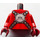 LEGO Red Beast Master (70314) Minifig Torso (973 / 76382)