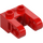 LEGO Red Brick 1 x 2 with Pin Hole and 2 Half Beam Side Extensions with Axle Hole (49132 / 85943)