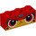 LEGO Red Brick 1 x 3 with Angry Unikitty Face (3622 / 44369)