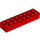 LEGO Red Brick 2 x 8 (3007 / 93888)