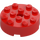 LEGO Red Brick 4 x 4 Round with Hole (87081)