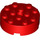 LEGO Red Brick 4 x 4 Round with Hole (87081)
