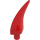 LEGO Red Claw with 0.5L Bar and 2L Curved Blade (87747 / 93788)