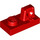 LEGO Red Hinge Plate 1 x 2 Locking with Single Finger On Top (30383 / 53922)