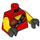 LEGO Red Kai - Tournament of Elements Minifig Torso (973 / 76382)