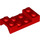 LEGO Red Mudguard Plate 2 x 4 with Arch without Hole (3788)