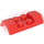 LEGO Red Mudguard Plate 2 x 4 with Wheel Arches (3787)