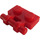 LEGO Red Plate 1 x 2 with Handle (Open Ends) (2540)