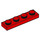 LEGO Red Plate 1 x 4 (3710)