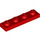 LEGO Red Plate 1 x 4 (3710)