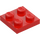 LEGO Red Plate 2 x 2 (3022 / 94148)