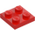 LEGO Red Plate 2 x 2 (3022 / 94148)