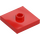 LEGO Red Plate 2 x 2 with Groove and 1 Center Stud (23893 / 87580)