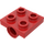 LEGO Red Plate 2 x 2 with Hole with Underneath Cross Support (10247)