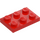 LEGO Red Plate 2 x 3 (3021)